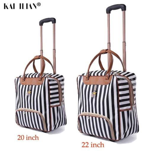 Deluxe Luggage Suitcase Trolley Bag Fashion Travel Business Large Capacity - Image 3