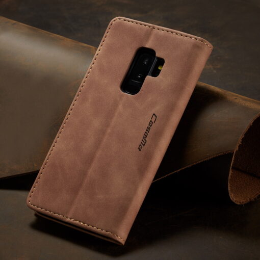 CaseMe Anti-Fall Retro Leather Wallet Case For Samsung Galaxy S8 Plus, S9 Plus & S10 Plus - Image 10