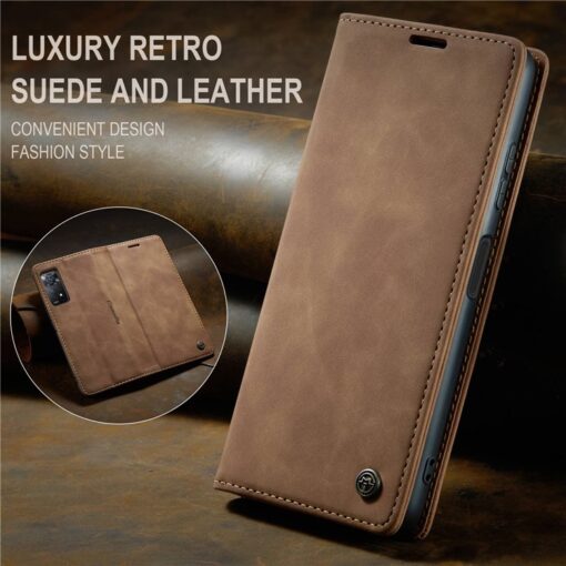 Redmi Note 11 Pro CaseMe Leather Flip Cover - Image 6