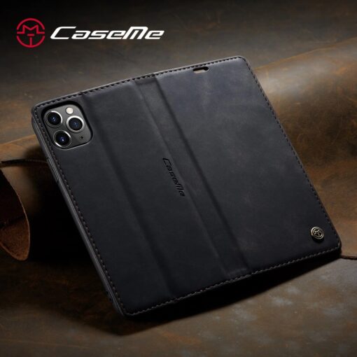 iPhone 11 Series Caseme Leather Flip Cover - Image 6