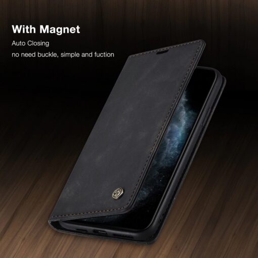 iPhone 11 Series Caseme Leather Flip Cover - Image 8