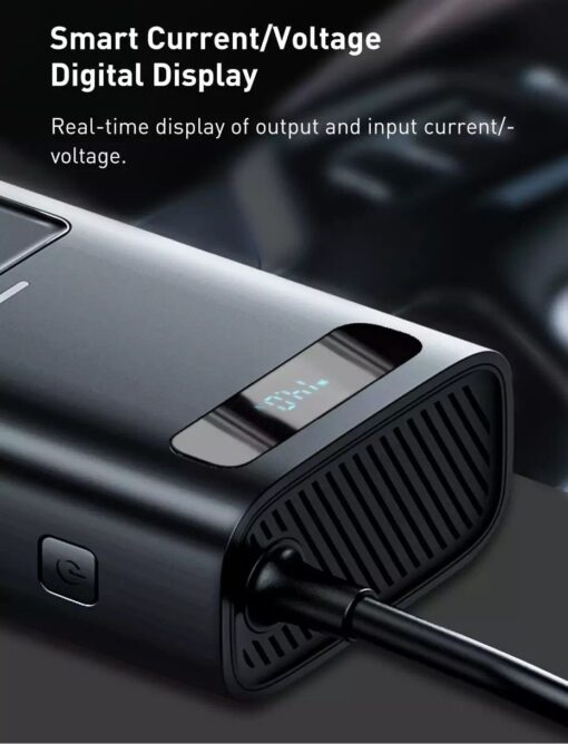 Baseus Power Inverter DC 12V to AC 220V 150W Dual Port Fast Charging Car Power Station - Image 5