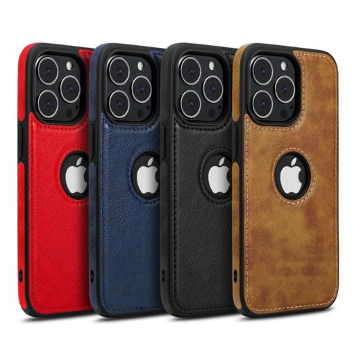 iPhone 11 Series PU Leather Shockproof Business Style Mobile Phone Case - Image 5