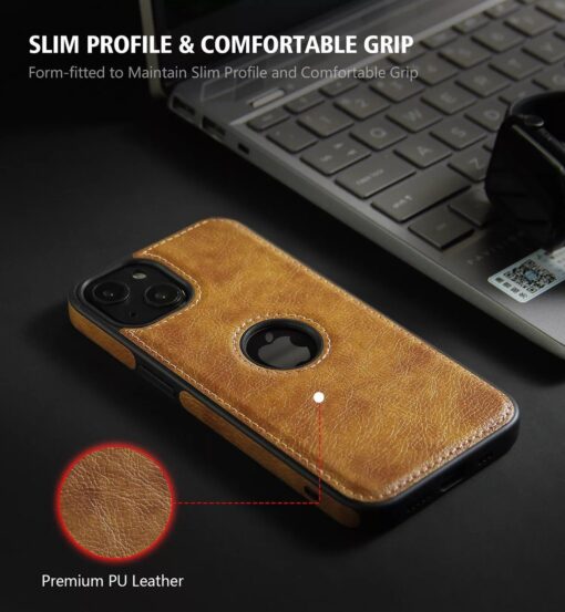 iPhone 11 Series PU Leather Shockproof Business Style Mobile Phone Case - Image 10