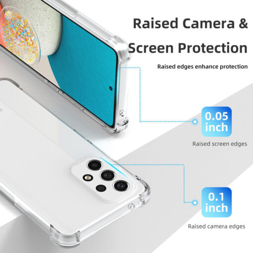 Samsung Galaxy A52/A52s, A53 & A73  Premium Antiburst Clear Armor Shockproof Case. - Image 5
