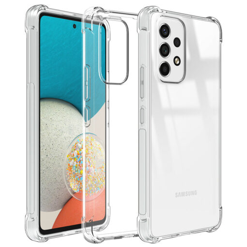 Samsung Galaxy A52/A52s, A53 & A73  Premium Antiburst Clear Armor Shockproof Case. - Image 4