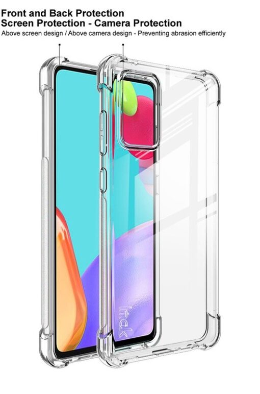 Samsung Galaxy A52/A52s, A53 & A73  Premium Antiburst Clear Armor Shockproof Case. - Image 3