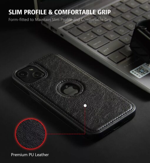 iPhone 11 Series PU Leather Shockproof Business Style Mobile Phone Case - Image 9
