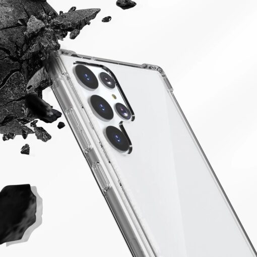 Attuchbo Antiburst Crystal Clear Hardcase For Samsung Galaxy S22 Ultra - Image 4