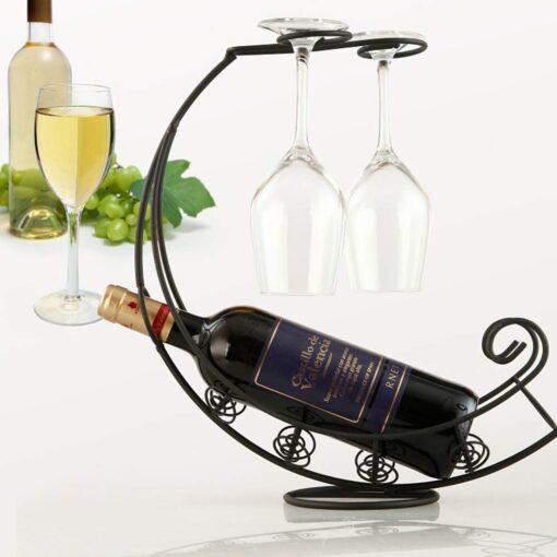 Tree 2018 Iron Wine Bottle Holder/Display Rack - Image 4