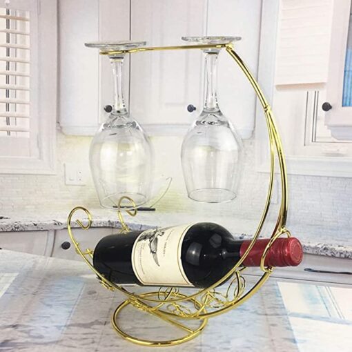 Tree 2018 Iron Wine Bottle Holder/Display Rack - Image 6