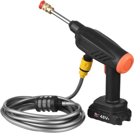 Cordless 48V Electric Car Pressure Washer Power Washer with Accessories - Image 2