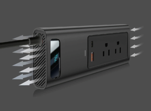 Baseus Power Inverter DC 12V to AC 220V 150W Dual Port Fast Charging Car Power Station - Image 6