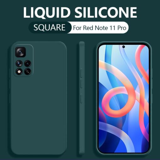 Liquid Silicone Case For Redmi note 11/11s/11 Pro - Image 5