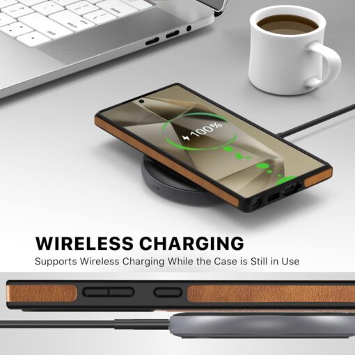 Luxury Magnetic Back Cover Wireless Charging Leather  Case For iPhone 13 14 15 16 ProMax Series - Image 12