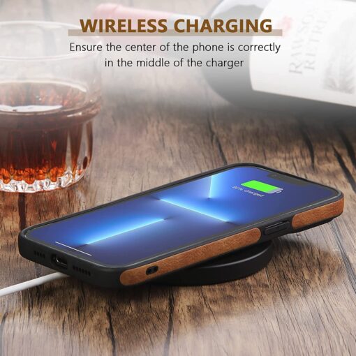 iPhone 13/14 Series PU Leather Shockproof Business Style Mobile Phone Case - Image 8
