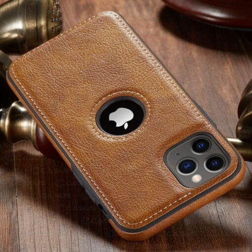 iPhone 11 Series PU Leather Shockproof Business Style Mobile Phone Case - Image 16