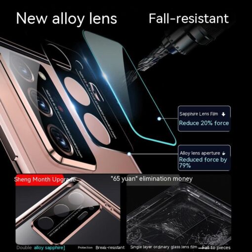 Magnetic Double Sided Clear Tempered Glass Full Protective Case for Samsung Galaxy S Series - Image 17