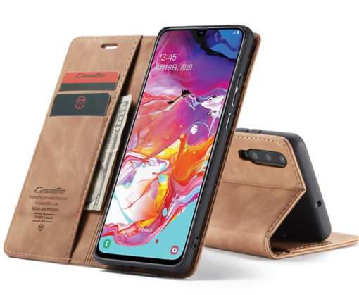 CaseMe Leather Flip Case for Sam A30s/A50/A50s | Sam A70/A70s | Sam A21s - Image 5