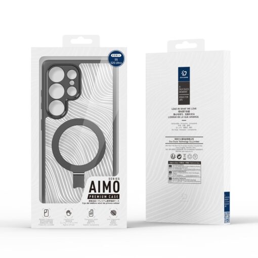 AIMO Mag Series MagSafe Back Cover with Folding Stand for Samsung S24/S25 Ultra - Image 2