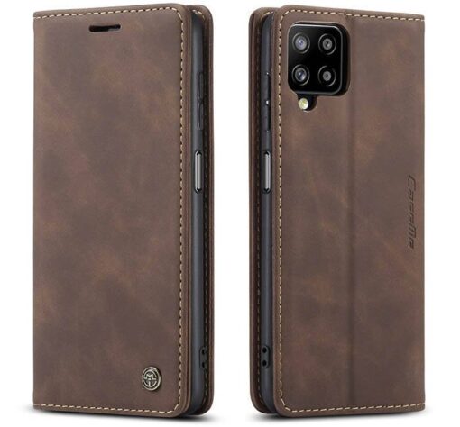 CaseMe Leather Flip Cover for Samsung Galaxy A22 - Image 2