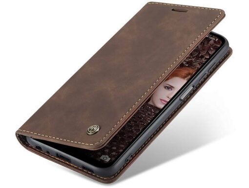 CaseMe Leather Flip Cover for Samsung Galaxy A22 - Image 3