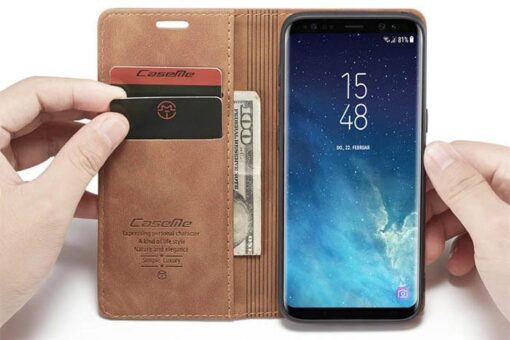 Samsung Galaxy Note 8 CaseMe Leather Flip Cover - Image 2