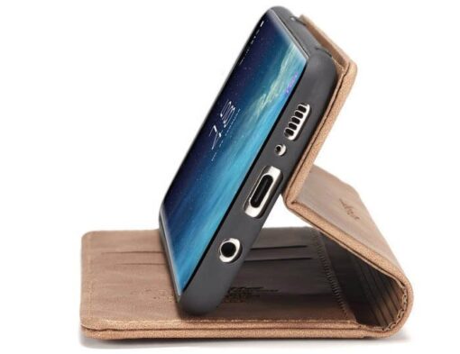 iPhone 7/8 Series CaseMe Leather Flip Cover - Image 10