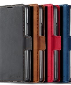 Samsung Galaxy Z Fold3 5G, Z Flip 3 , Z Fold4 4G/5G & ZFlip 4 Forwenw  Leather Phone Case.