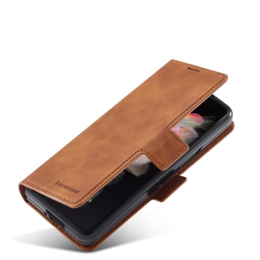 Samsung Galaxy Z Fold3 5G, Z Flip 3 , Z Fold4 4G/5G & ZFlip 4 Forwenw  Leather Phone Case. - Image 7