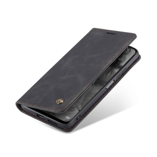 CaseMe Oppo A74/A95 & A57/A77  Retro Matte Soft Flip Leather Wallet Case - Image 7