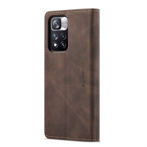 Redmi Note 11/11 Pro Series CaseMe Leather Flip Cover - Image 11
