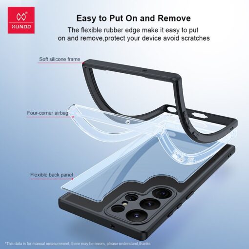 XUNDD PREMIUM QUALITY MAGNETIC SHOCKPROOF BUMPER PROTECTIVE HOLDER CASE FOR SAMSUNG GALAXY S24 /S25 ULTRA SERIES - Image 10