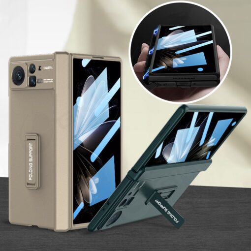 GKK Integrated Magnetic Folding Hinge All-inclusive Phone Case for Xiaomi Mix/ Huawei Mate Series - Image 20