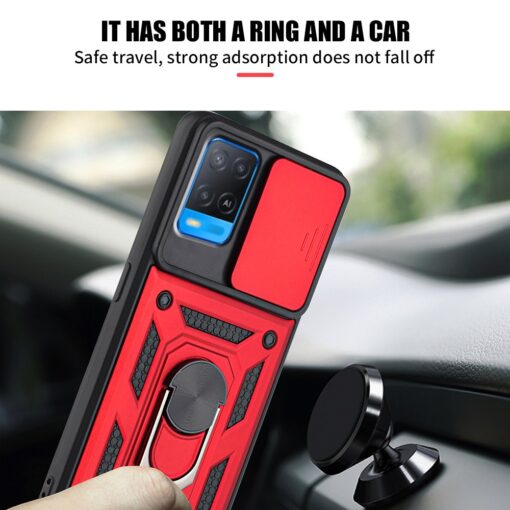 Oppo A76/A96 Keysion Slide Window Armor Case - Image 10