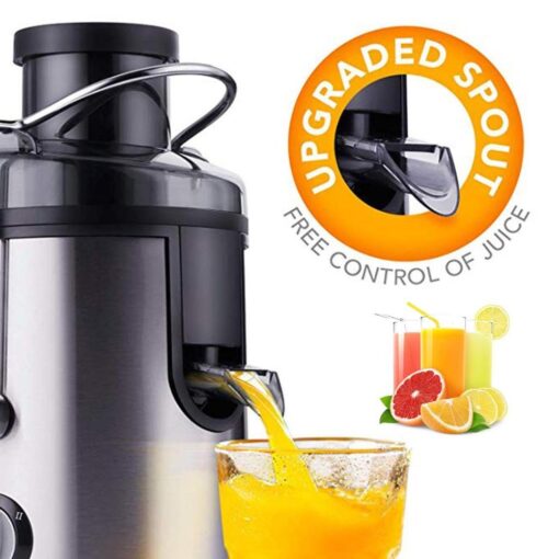 Sokany 800W Stainless Steel Heavy Duty Juicer Extraction Machine - Image 4