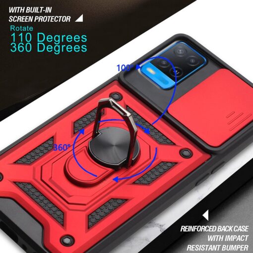 Oppo A76/A96 Keysion Slide Window Armor Case - Image 12