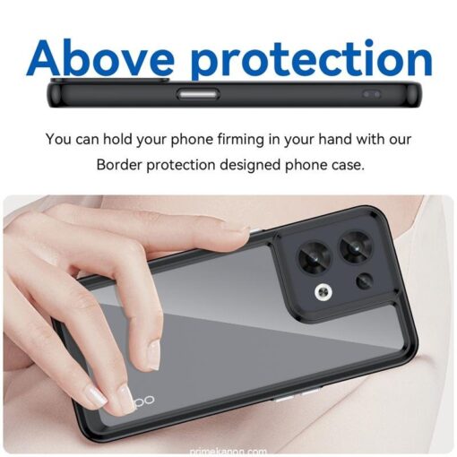 Premium Quality Smoke Gradient Translucent Back Cover for Oppo Series - Image 3