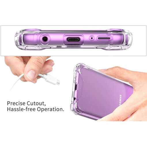 Samsung Galaxy S8, S9 & S10 Series Premium Antiburst Clear Armor Shockproof Case - Image 7