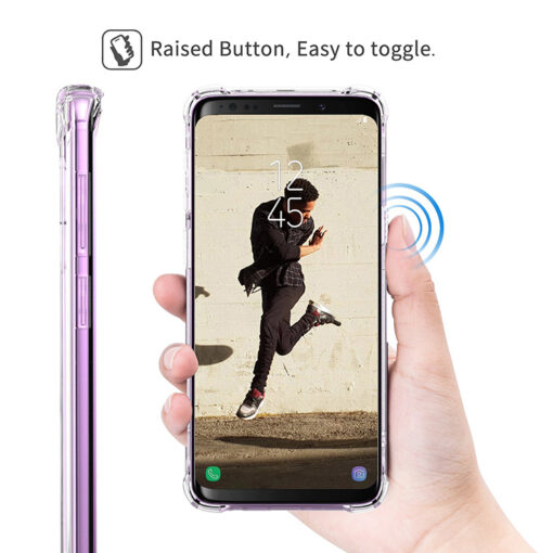 Samsung Galaxy S8, S9 & S10 Series Premium Antiburst Clear Armor Shockproof Case - Image 8
