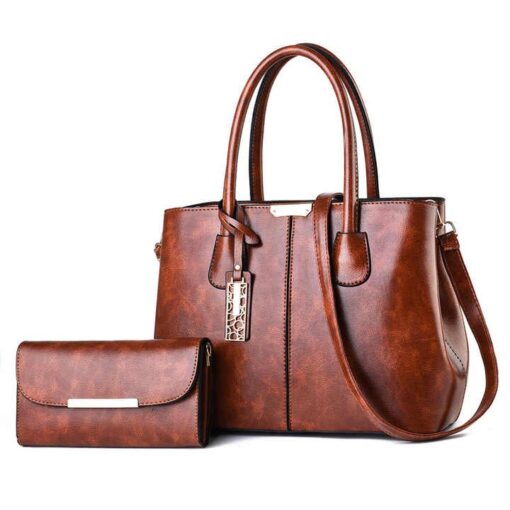 Cocifer Fashion Designer 2-in-1 Premium Quality Tote Ladies Handbag Set