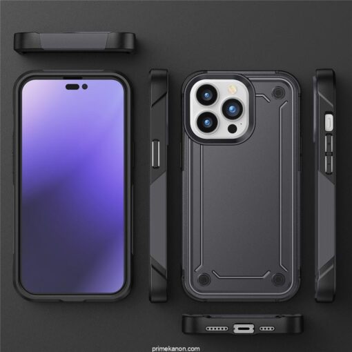 iPhone Series Konyaoo Military Grade Shockproof Rugged Tough Armour Protective Back Case - Image 6