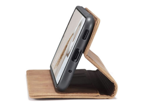 CaseMe Samsung Galaxy S20 FE & S21 FE Retro Flip Leather Wallet Case - Image 12