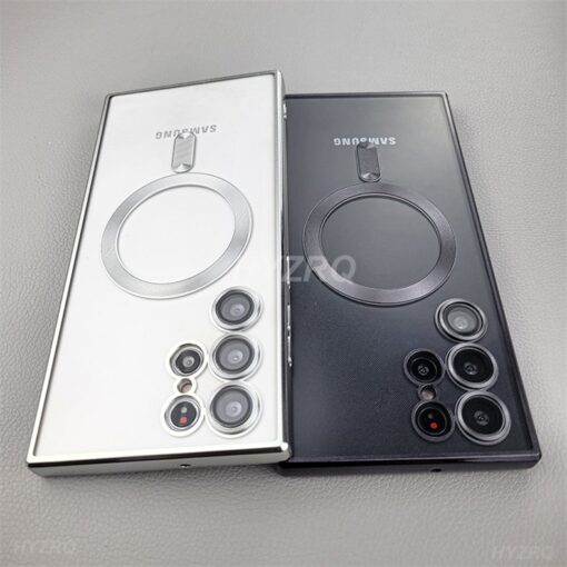Samsung Galaxy S22 /S23 Ultra Magsafe Case With Built-in Camera Lens Protector - Image 36