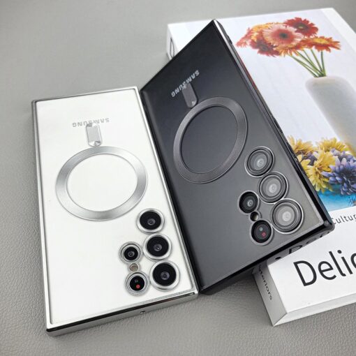 Samsung Galaxy S22 /S23 Ultra Magsafe Case With Built-in Camera Lens Protector - Image 34