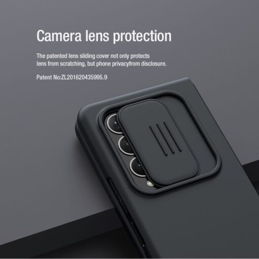 Samsung Galaxy Z Fold 3 Nillkin CamShield Silicone Case with Camera Cover - Image 3