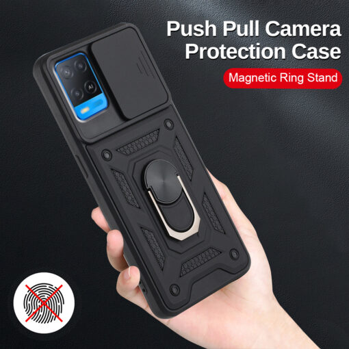 Oppo A54 Keysion Slide Window Armor Case - Image 3