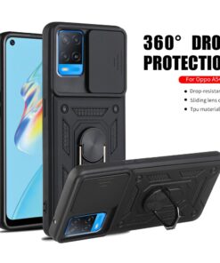 Oppo A54 A74 Series Slide Window Armor Case