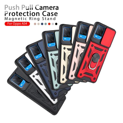 Oppo A76/A96 Keysion Slide Window Armor Case - Image 6
