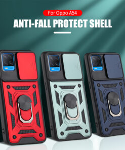Oppo A54 Keysion Slide Window Armor Case